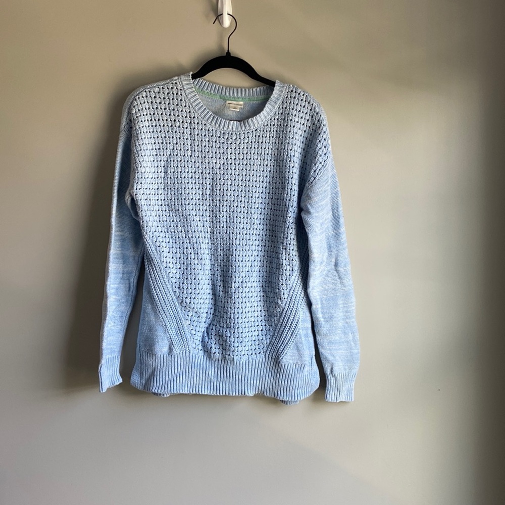 Light blue sweater